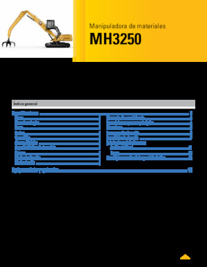 Екскаватори для перевалки Caterpillar MH3250