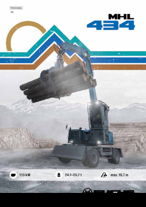 Екскаватори для перевалки Terex-Fuchs MHL434 F