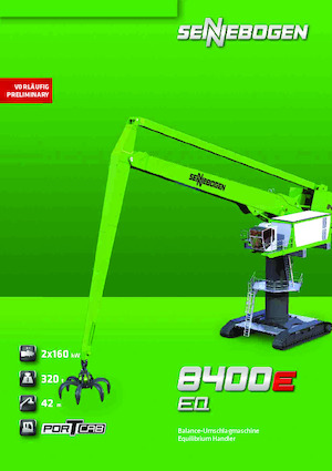 Екскаватори для перевалки Sennebogen 8400 EQ 