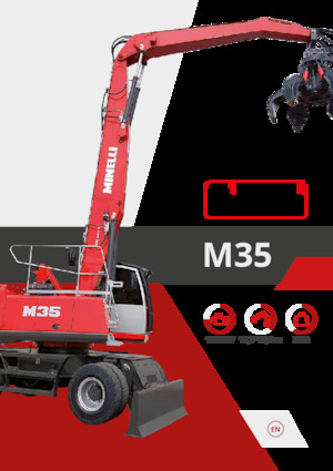 Екскаватори для перевалки Minelli M35
