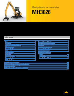 Екскаватори для перевалки Caterpillar MH3026