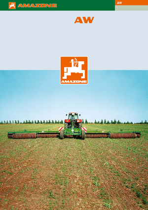 Газонні та польові катки Amazone AW 9400