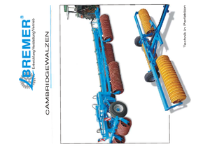 Газонні та польові катки Bremer CWK 620/60