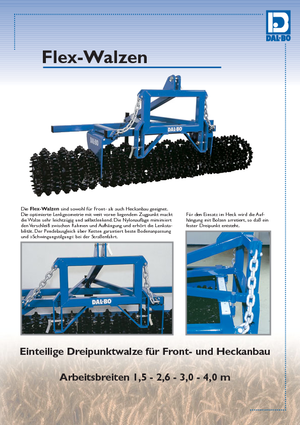 Газонні та польові катки DAL-BO Flex 2,6