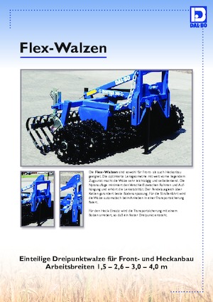 Газонні та польові катки DAL-BO FrontFlex 300