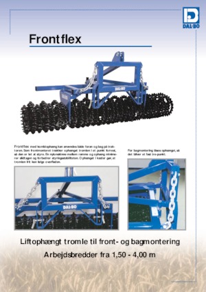 Газонні та польові катки DAL-BO FrontFlex 400