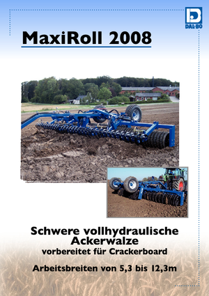 Газонні та польові катки DAL-BO MaxiRoll 760
