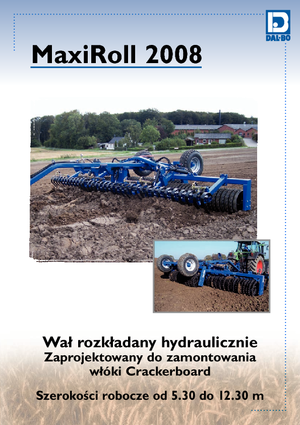 Газонні та польові катки DAL-BO MaxiRoll 760