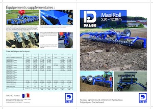 Газонні та польові катки DAL-BO MaxiRoll 630