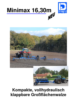 Газонні та польові катки DAL-BO MiniMax Classic 16.3