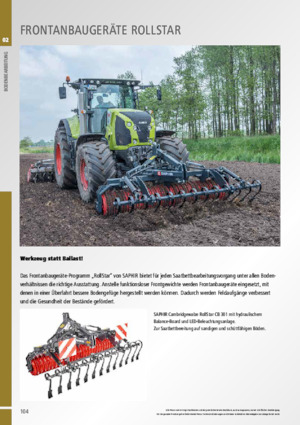 Газонні та польові катки Saphir RollStar TR 300
