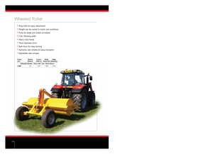 Газонні та польові катки Twose S-WH 8