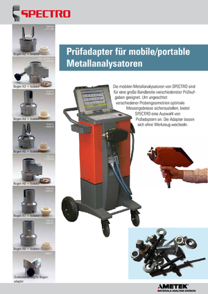 Металеві аналізатори Spectro SPECTRO iSORT