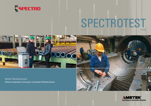Металеві аналізатори Spectro SPECTROTEST
