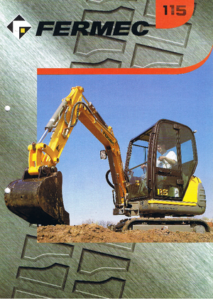 Міні-екскаватори Terex-Fermec 115