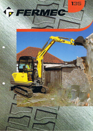 Міні-екскаватори Terex-Fermec 135