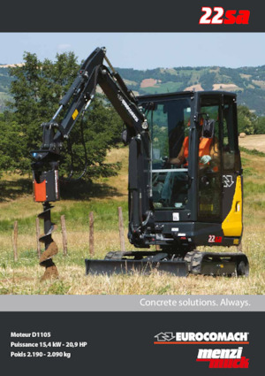 Міні-екскаватори Eurocomach 22sa