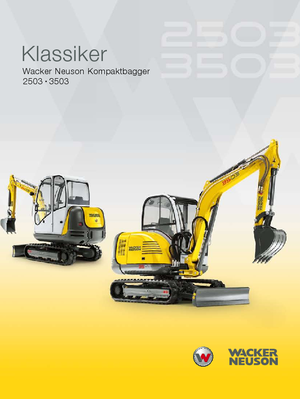 Міні-екскаватори Wacker Neuson 3503