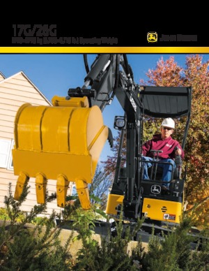 Міні-екскаватори John Deere Construction 17G