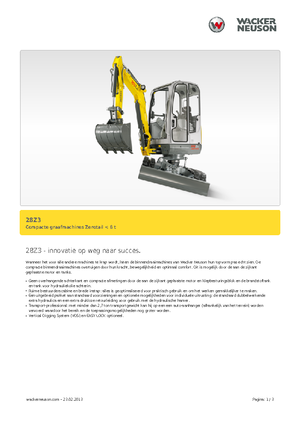 Міні-екскаватори Neuson 28 Z 3
