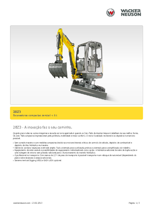 Міні-екскаватори Neuson 28 Z 3