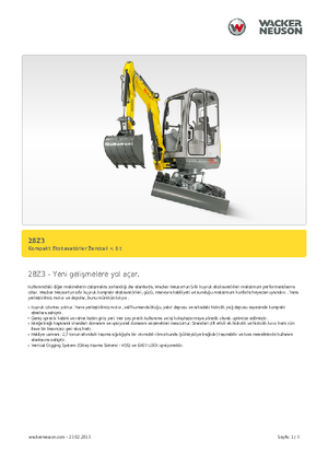 Міні-екскаватори Neuson 28 Z 3