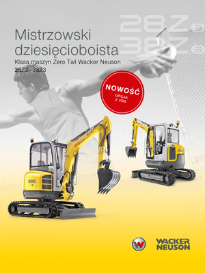 Міні-екскаватори Wacker Neuson 38 Z 3