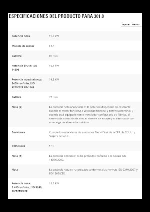 Міні-екскаватори Caterpillar 301.8