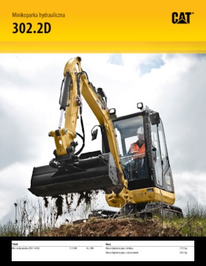 Міні-екскаватори Caterpillar 302.2D