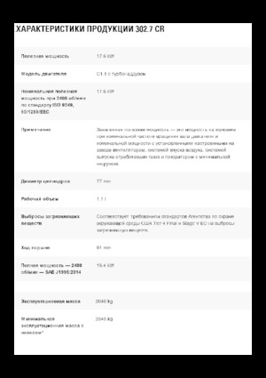 Міні-екскаватори Caterpillar 302.7 CR