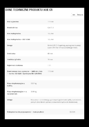 Міні-екскаватори Caterpillar 303E CR
