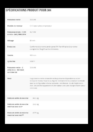 Міні-екскаватори Caterpillar 304