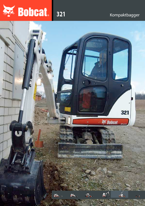 Міні-екскаватори Bobcat 321 K