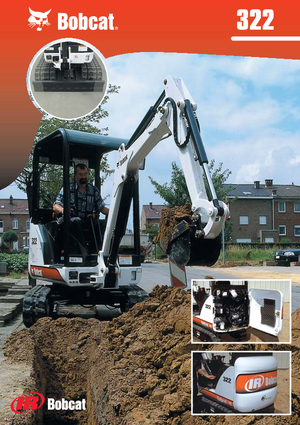 Міні-екскаватори Bobcat 322 D