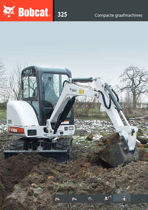 Міні-екскаватори Bobcat 325 G