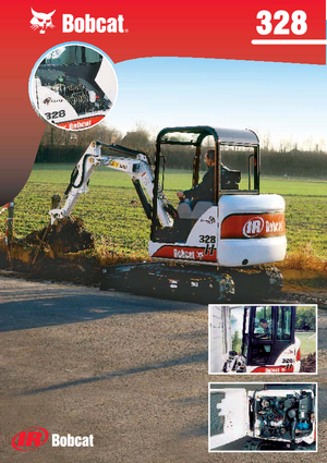 Міні-екскаватори Bobcat 328 D