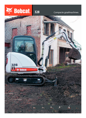 Міні-екскаватори Bobcat 328 G