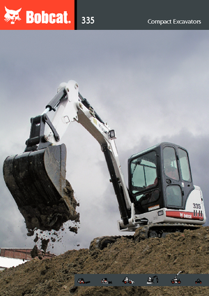 Міні-екскаватори Bobcat 335