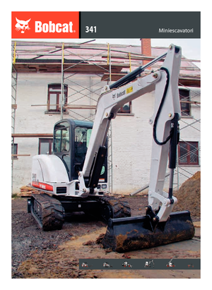 Міні-екскаватори Bobcat 341 G