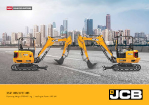 Міні-екскаватори JCB 37C HD