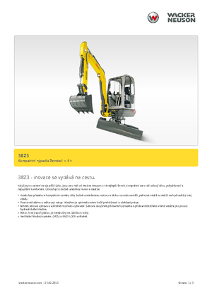 Міні-екскаватори Wacker Neuson 38 Z 3
