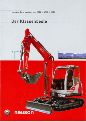 Міні-екскаватори Neuson 6002