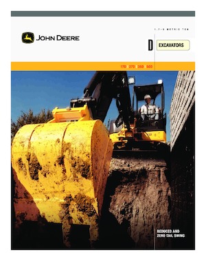 Міні-екскаватори John Deere Construction 35D