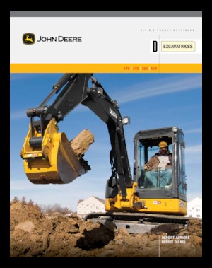Міні-екскаватори John Deere Construction 35D