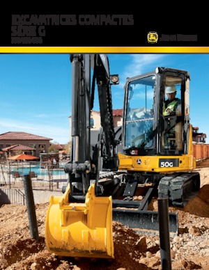 Міні-екскаватори John Deere Construction 35G