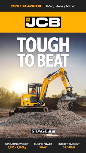 Міні-екскаватори JCB 50Z-2