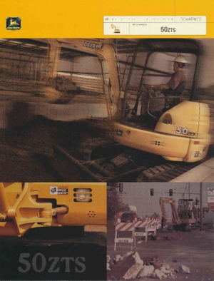 Міні-екскаватори John Deere Construction 50ZTS