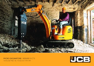 Міні-екскаватори JCB 8008 CTS