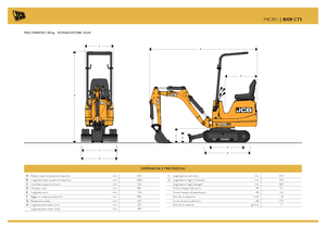 Міні-екскаватори JCB 8008