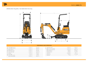 Міні-екскаватори JCB 8008